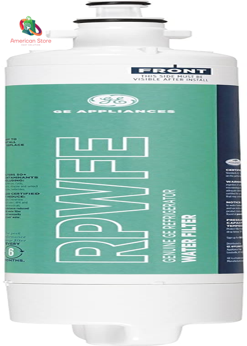 GE RPWFE Refrigerator Water Filter | Certified to Reduce Lea
