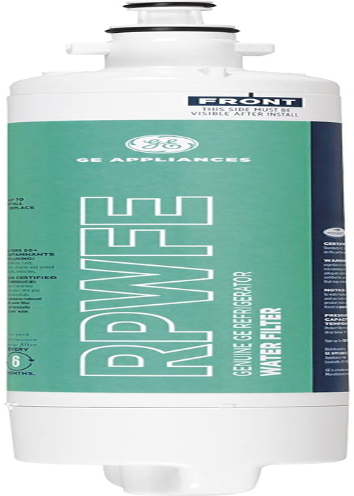 GE RPWFE Refrigerator Water Filter | Certified to Reduce Lead, Sulfur, and 50+ O