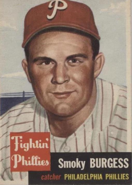 1953 Topps - Smoky Burgess #10