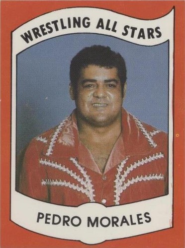 1982 Wrestling All-Stars Series A - Pedro Morales #14