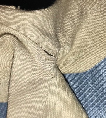 1964 Ken Barbie Doll Casuals #782 Yellow Pullover Shirt Khaki Slacks Pants Tag