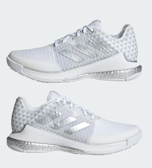 adidas Crazyflight トレーニングシューズ ホワイト/ブラック Adidas Men's Crazyflight 5 Mid Volleyball Shoe