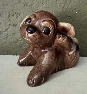 LICHTEN WARE (CHICAGO 1940-60s) - PUPPY DOG FIGURINE - ''CURLY''