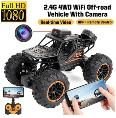 1080P FPV Camera Buggy 2.4G RC Car WiFi Trucks Off Road HD Radio