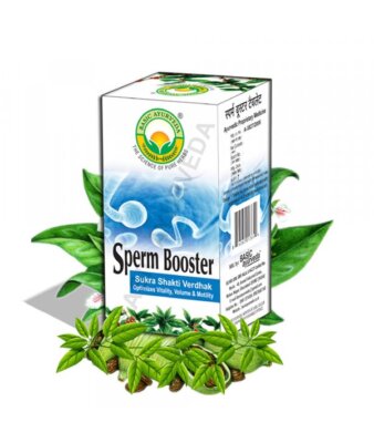 Basic Ayurveda Sperm Booster Tablet-40 Tablet Help to Boost Sperm Quality & Prod
