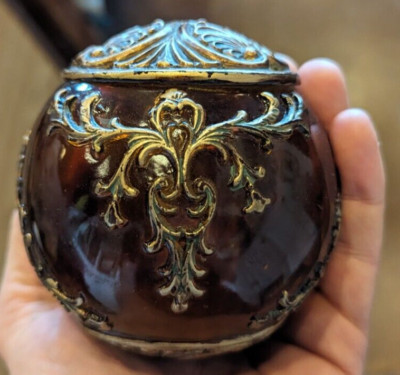 Gilded Florentine Ornate Ball - 4'' - Completely Pointless but Beautiful
