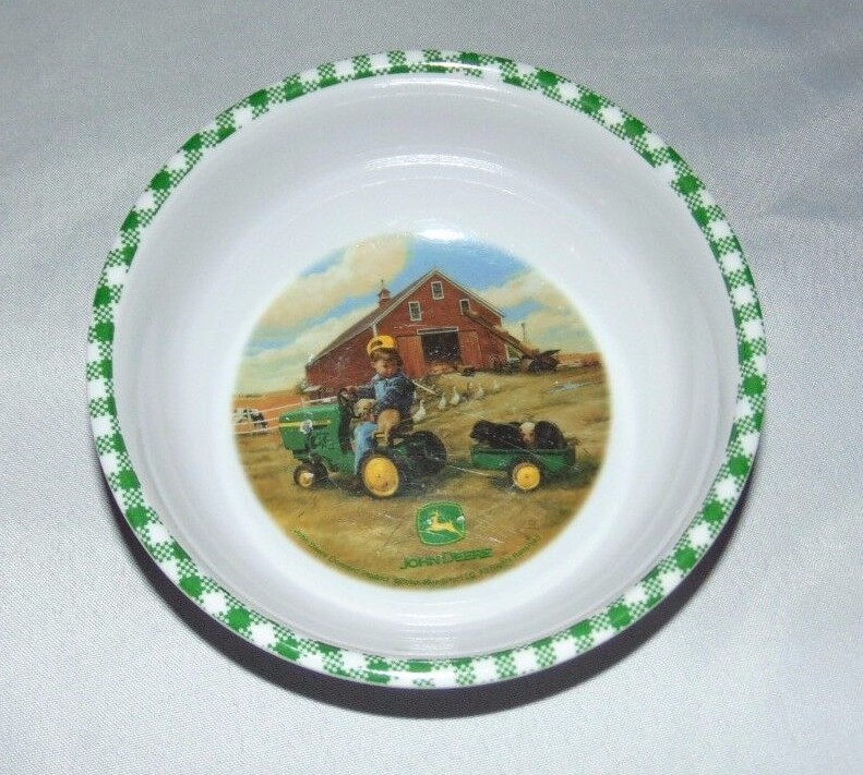 3 pcs JOHN DEER Kids Melmac 8