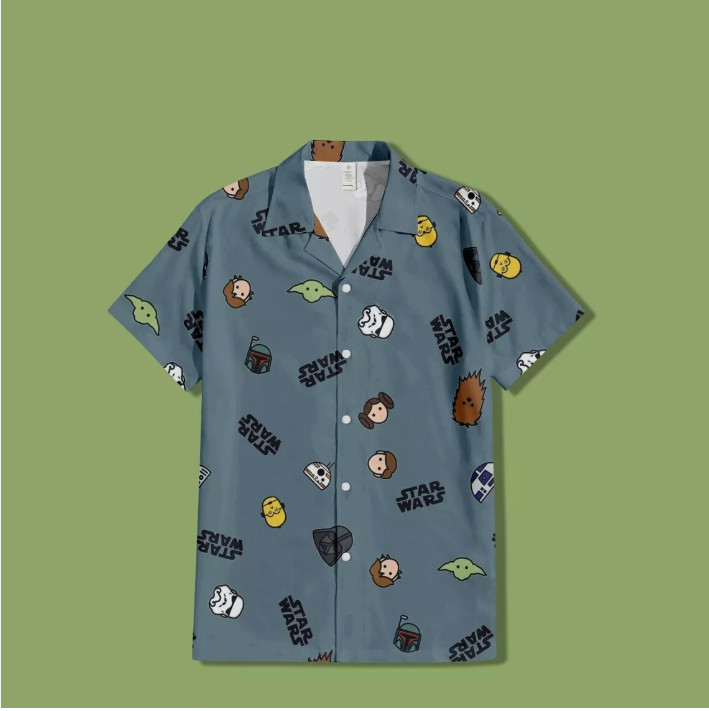 Star Wars 3D HAWAII SHIRT HALLOWEEN GIFT CHRISTMAS GIFT BEST PRICE US SIZE