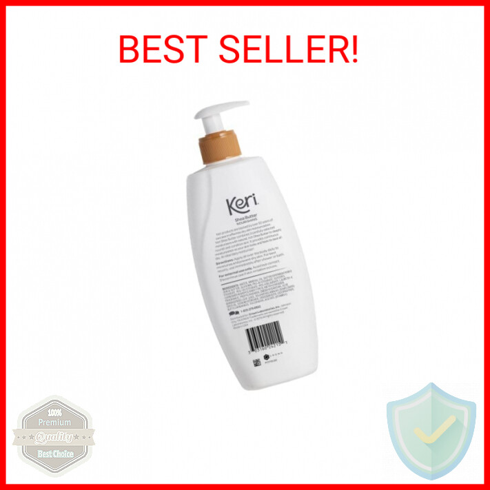 Keri Whole Body Therapy Original Shea Butter Lotion, Continuous Moisturization,