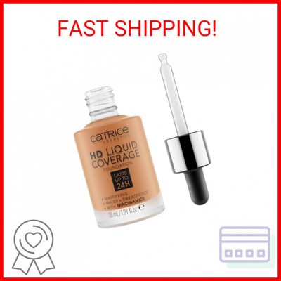 Catrice | HD Liquid Coverage Foundation | High & Natural Coverage | Vegan & Crue