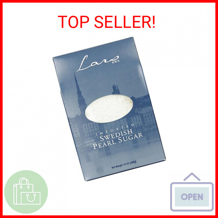 Lars' Own Swedish Pearl Sugar, 10 Ounce