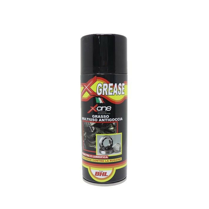 Grasso Multiuso Antigoccia 400 Ml X-One Penetra e Lubrifica Per Auto sus