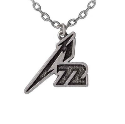 Alchemy Gothic Metallica M72 Logo Necklace   Local Stock   Gothic