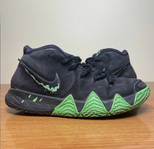 Nike Kyrie 4 Black Halloween Green GS Size 6.5y 6.5 Sneakers Nike Kyrie 4 Black Halloween Green GS Size 6.5y 6.5 Sneakers