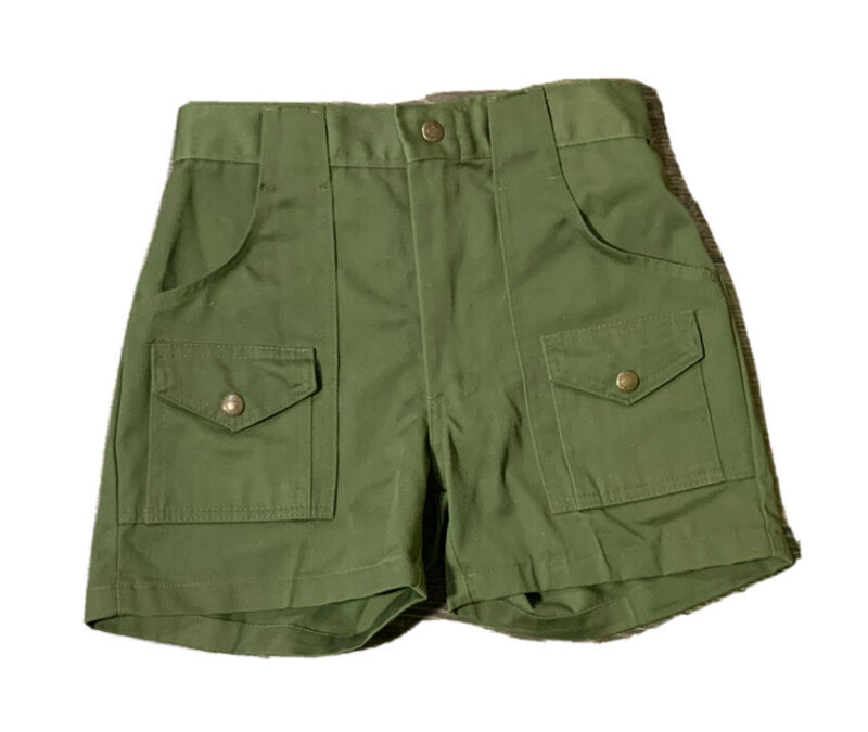 VTG Boys Scouts Of America Cargo Shorts Size 26