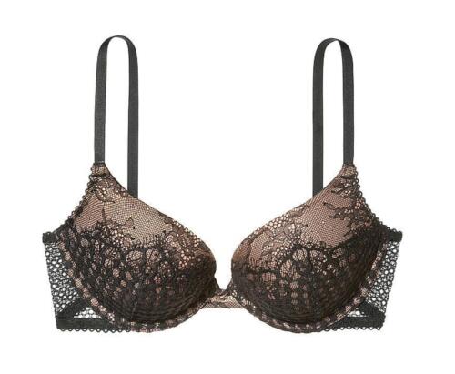 VICTORIAS SECRET VERY SEXY SHINE STRAP PUSH-UP BRA PADDED VICTORIAS SECRET VERY SEXY SHINE STRAP PUSH-UP BRA PADDED