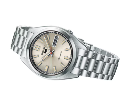 Pre-owned Seiko 5 Sports Sbsa257 Sports Style Snxs Series Mechanical Metal Band Men