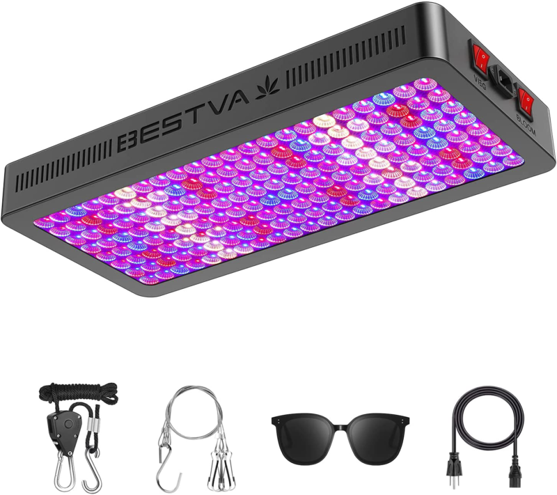 Bestva Dc Series 2000W Led Grow Light Full Spectrum Grow Lamp For Greenhouse Hyd