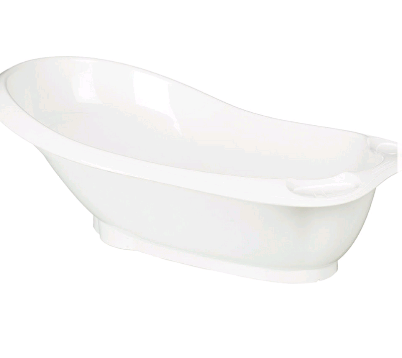 Plain white baby bath in Brackla, Bridgend Gumtree