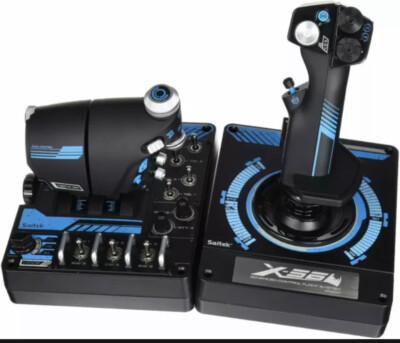 Logitech / Saitek X56 Rhino H.O.T.A.S Throttle and Stick
