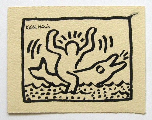 Vintage Keith Haring Editions On Paper 1982-1990 Art Book
