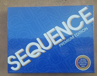 Sequence Premium Edition Stunning Set with Giant Board 20.25'' X 26.25'' New