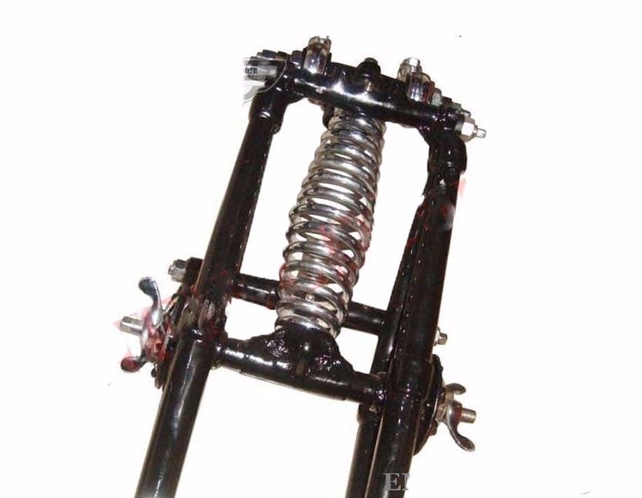 Fits Triumph 5T Speed Twin T100 Girder Fork Circa 1936 Chrome Black Assembly  