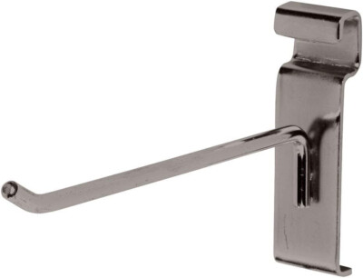 6'' Wire Grid Hooks Hook Pegs Slat Gridwall 100 Steel 6mm Tubing Retail Display 