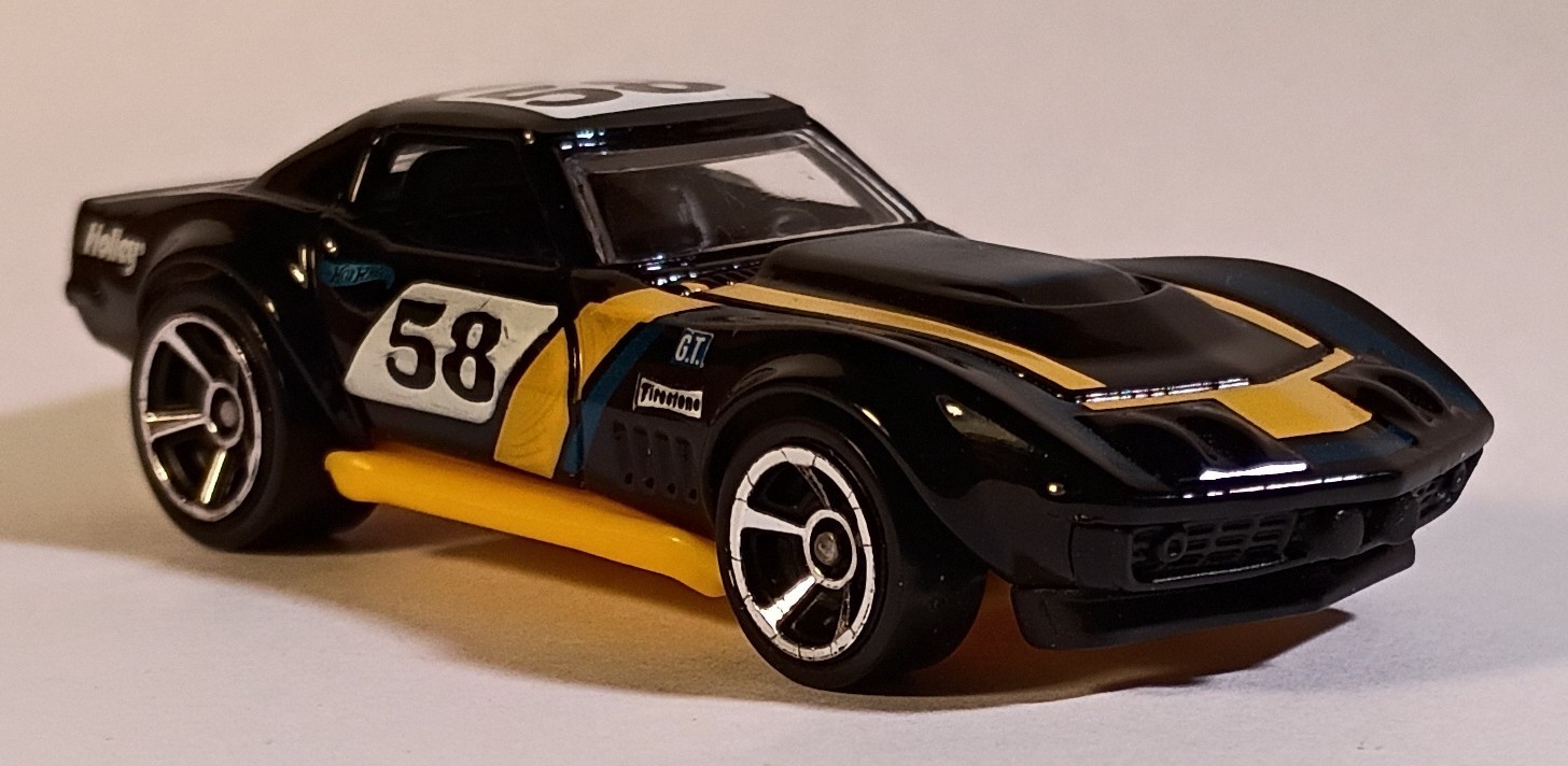 ホットウィール　コンベンション　2024 ‘69 COPO コルベット シボレー Hot Wheels '69 COPO Corvette Black New Out of 2024 Multi
