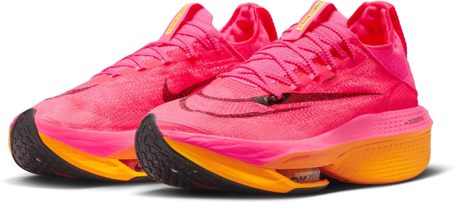 Nike Alphafly 2 Pink/Orange Men's Marathon Running Shoes Nike Alphafly 2 Pink/Orange Men's Marathon Running Shoes