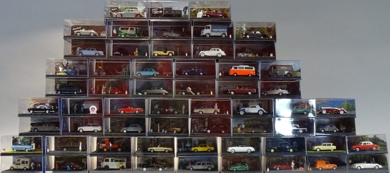 Altaya La Route Bleue Les Plus Belles Etapes Rn 6 7 9  1/43 Diorama Box Au Choix