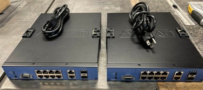 ADTRAN Netvanta 1531p 12 Port POE Layer 3 Lite Gigabit Ethernet Switches (QTY 2)