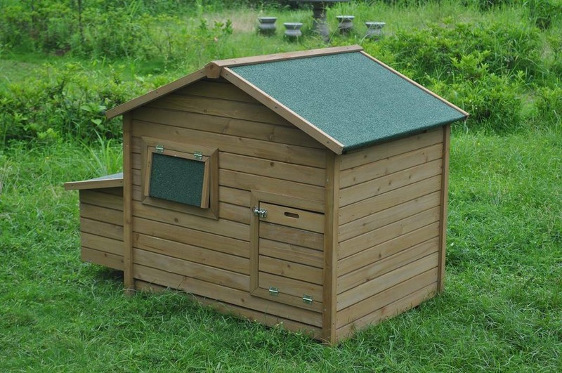 Deluxe Chicken47hen House Coop Without Run Fence Wp041