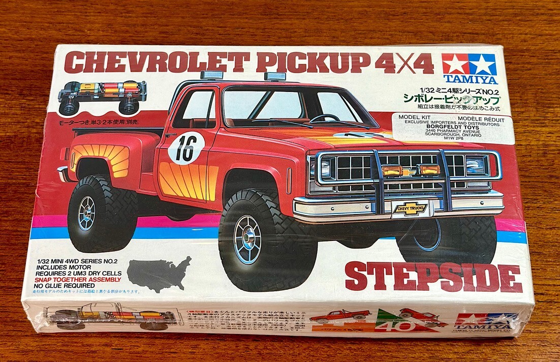 TAMIYA - 1982-Chevrolet-4x4 1/32 (item Kit. No. 1902) Mini