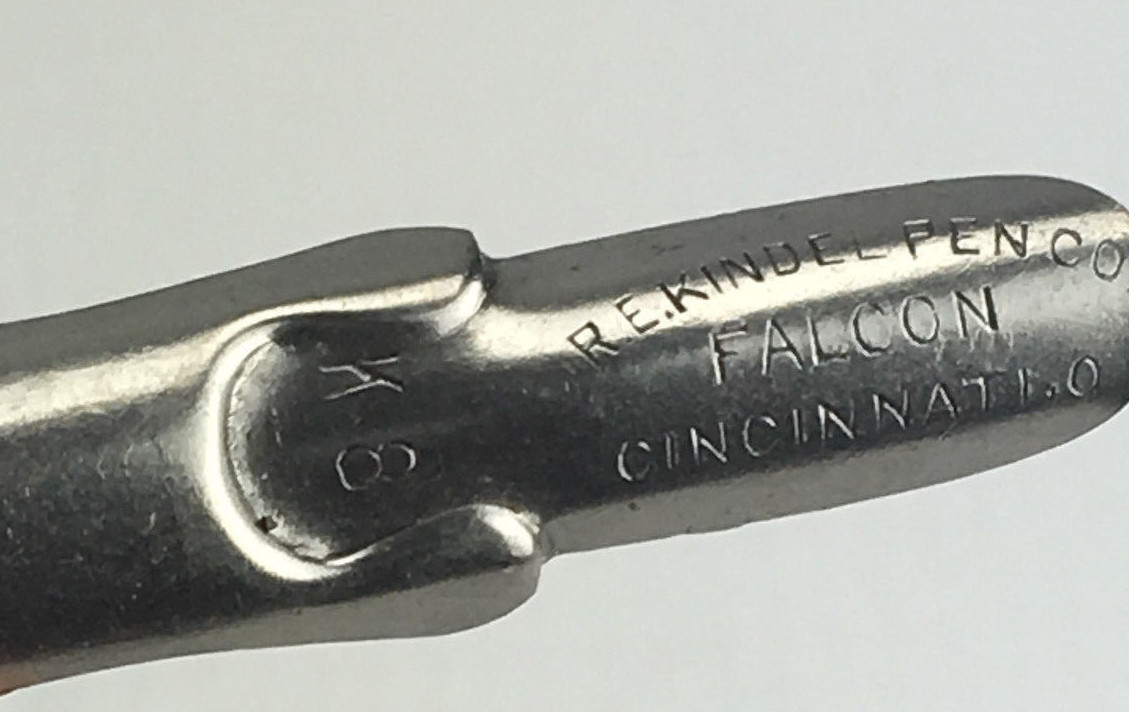 Lot of 10 Vintage R.E. Kindel Company Metal Falcon K8 Fountain Pen Nibs Tips