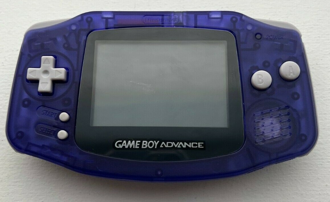 Nintendo Game Boy Advance AGB-001 - Midnight Blue - Custom