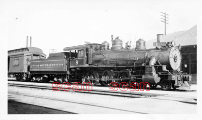 4A060 RP 1936 TEXAS SOUTH-EASTERN RAILROAD 460 LOCO #9 LUFKIN TX