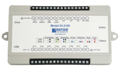 DI-2108 Stand-alone Data Logger, 8 Channels