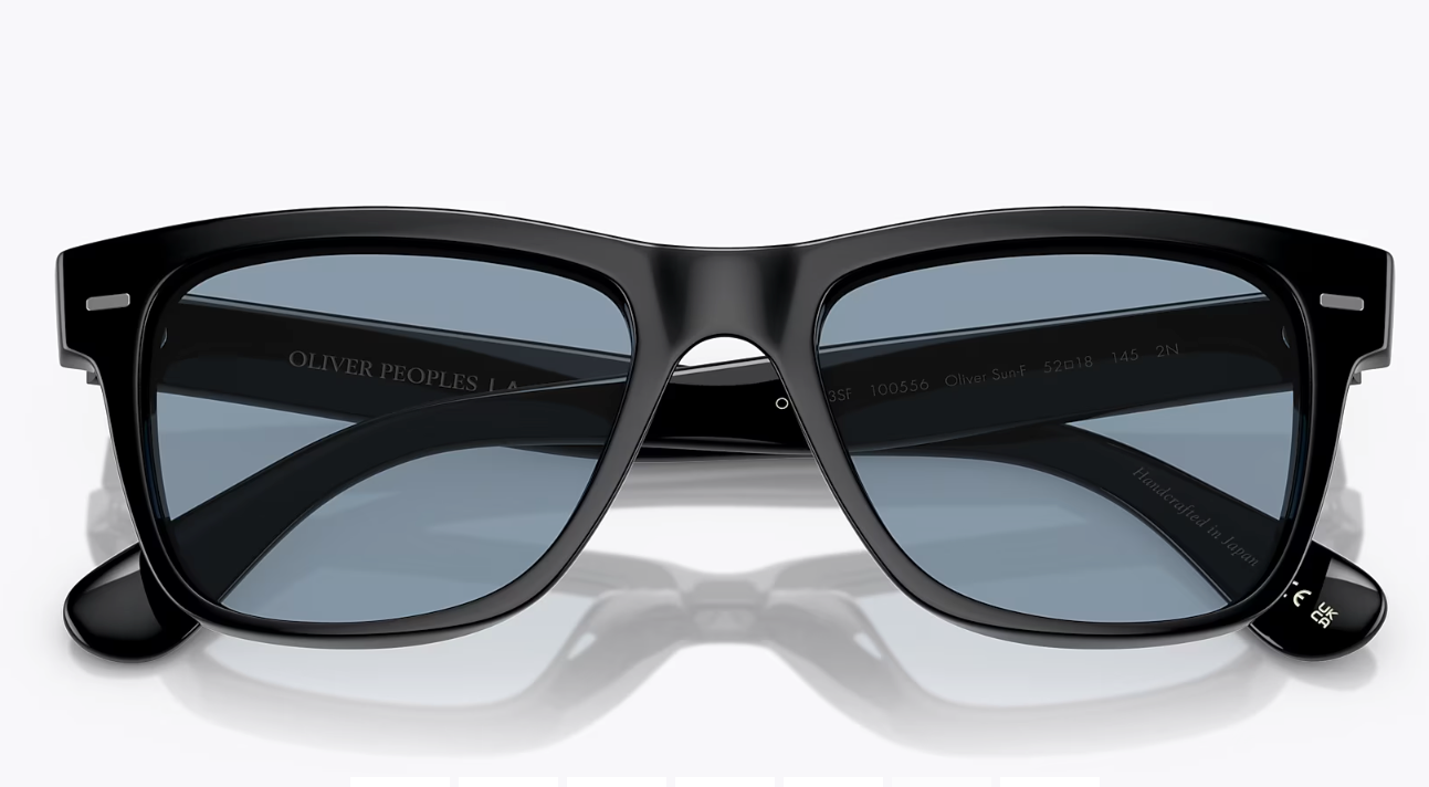 Pre-owned Oliver Peoples Oliver Polarized Sun Ov5393su 49mm Msrp$582 Iver Rare Find In Teal Polarized