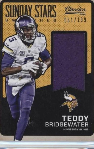 2016 Panini Classics Teddy Bridgewater #16