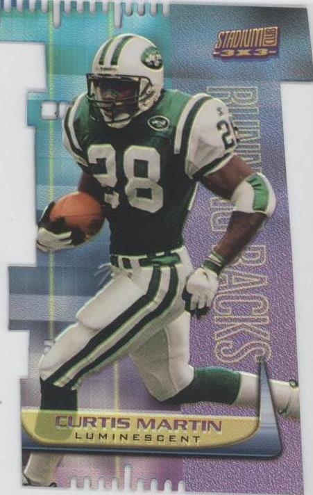 1999 Topps Stadium Club Curtis Martin #T5C