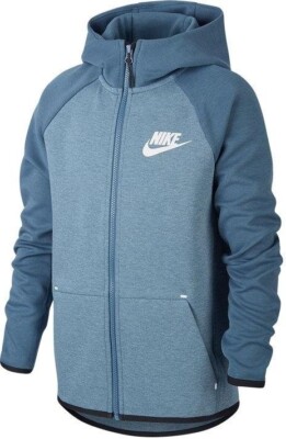 Nike Tech Pack Fleece Full Zip Hoodie Windrunner Jacket Blau AR4020 418 M