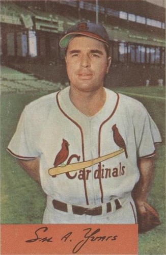 1954 BOWMAN # 78 SAL YVARS CARDINALS NR-MT SET BREAK 519588
