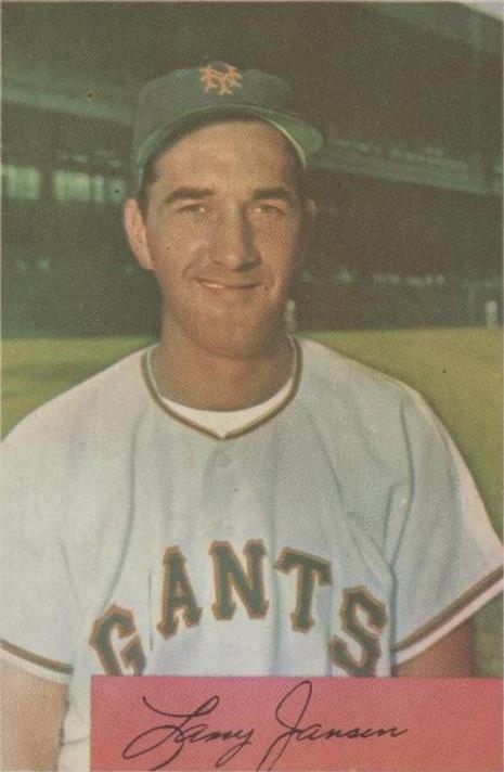 1954 Bowman - Larry Jansen #169