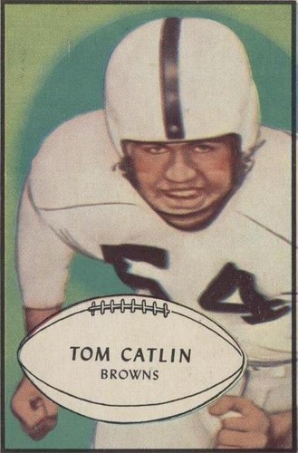 1953 Bowman Tom Catlin #35