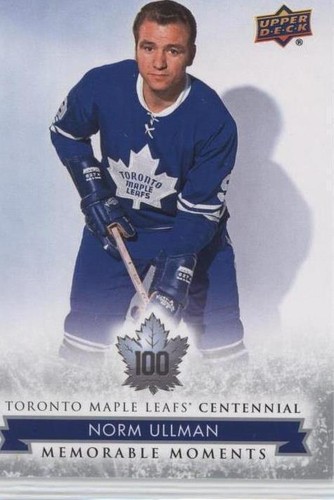 2017 Upper Deck Toronto Maple Leafs Centennial - Norm Ullman #180