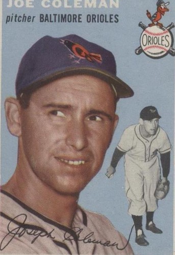 1954 Topps - Joe Coleman #156
