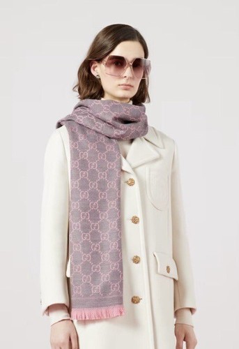 スカーフ GUCCI Woman Scarf Pink 8164413GAMK 2079 $_12.JPG?set_id=880000500F