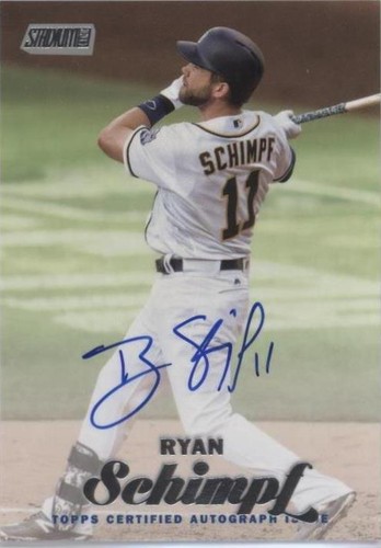 2017 Topps Stadium Club - Ryan Schimpf #SCA-RSF