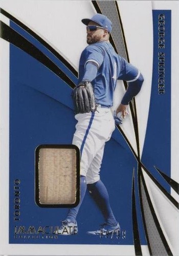 2021 Panini Immaculate Collection - George Springer #22